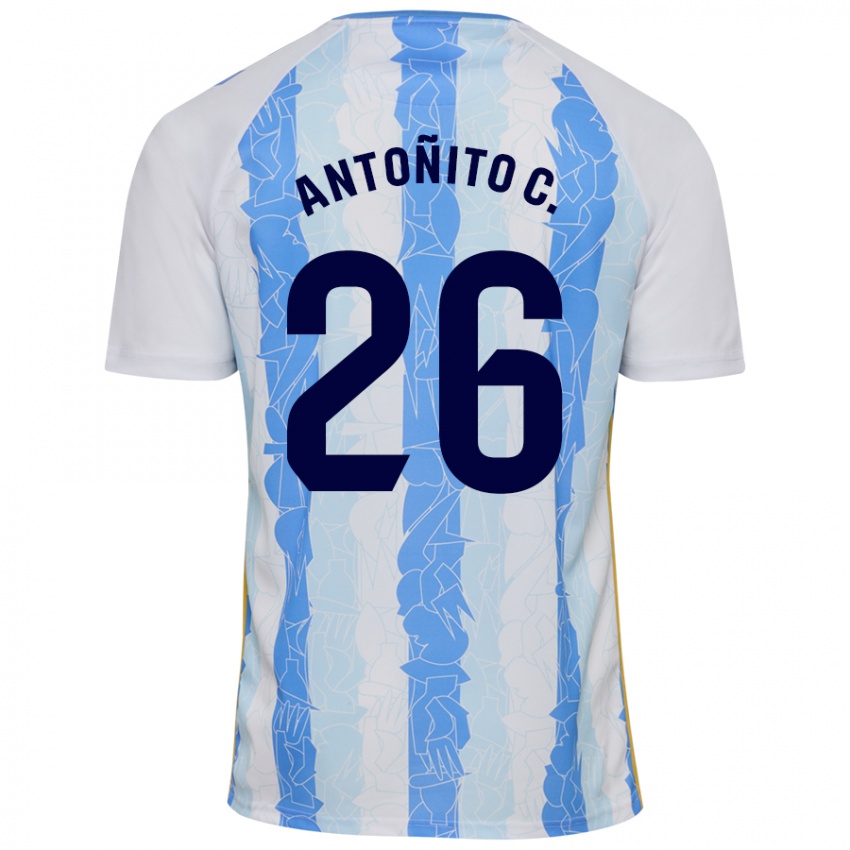 Kinder Antonio Cordero #26 Weiß Blau Heimtrikot Trikot 2024/25 T-Shirt Österreich