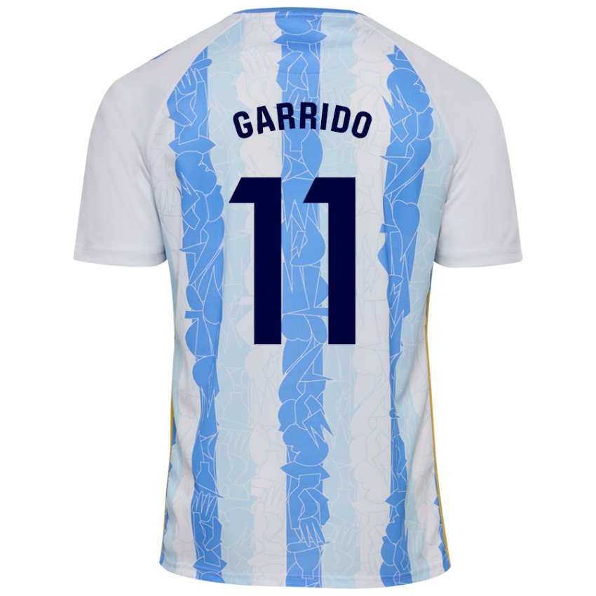 Kinder Rafael Garrido #11 Weiß Blau Heimtrikot Trikot 2024/25 T-Shirt Österreich