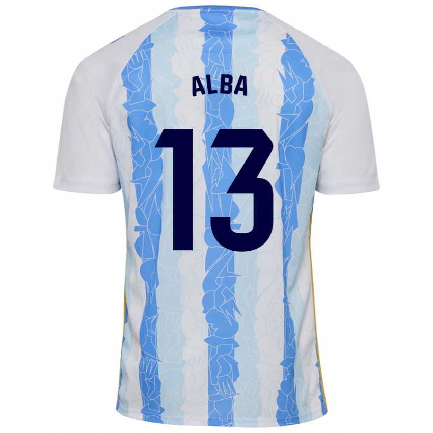 Kinder Alba #13 Weiß Blau Heimtrikot Trikot 2024/25 T-Shirt Österreich