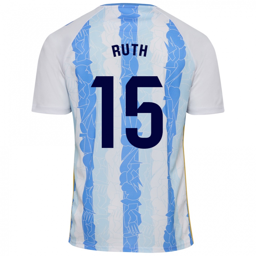 Kinder Ruth #15 Weiß Blau Heimtrikot Trikot 2024/25 T-Shirt Österreich