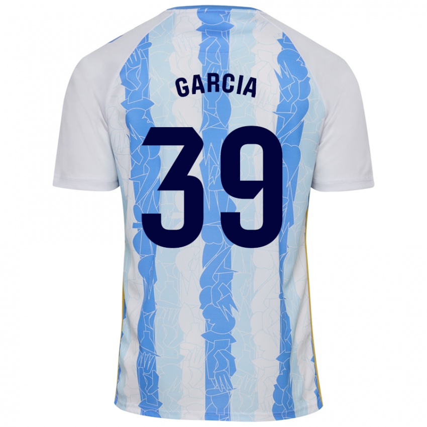 Kinder Claudia García #39 Weiß Blau Heimtrikot Trikot 2024/25 T-Shirt Österreich