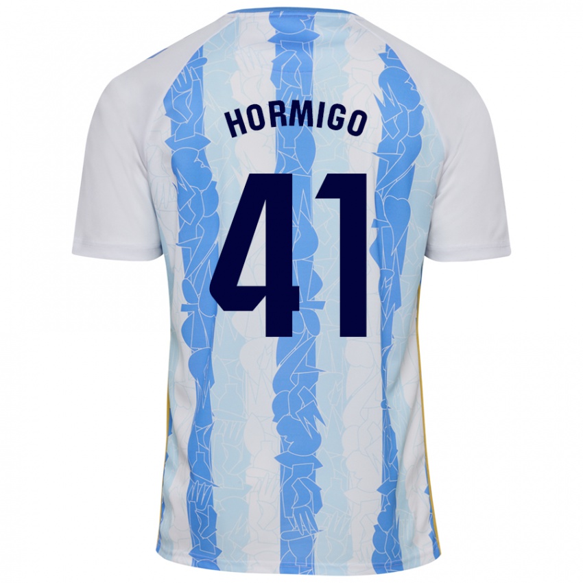 Kinder Cintia Hormigo #41 Weiß Blau Heimtrikot Trikot 2024/25 T-Shirt Österreich