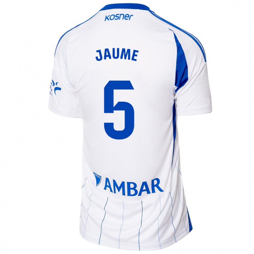 Kinder Jaume Grau #5 Rot Weiß Heimtrikot Trikot 2024/25 T-Shirt Österreich