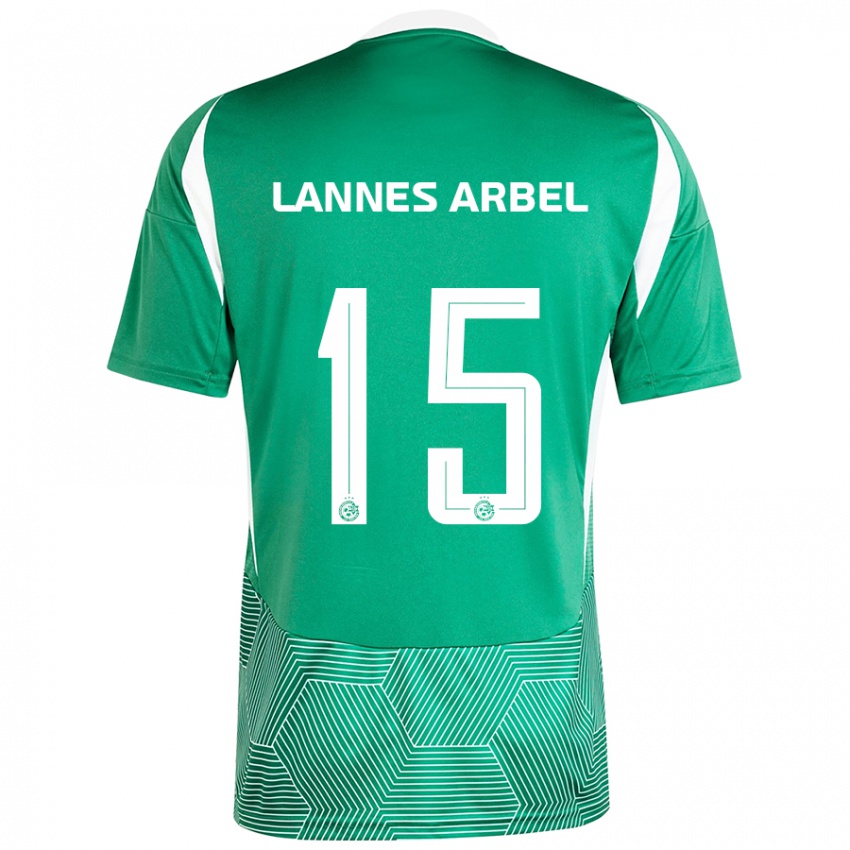 Kinder Tomer Lannes Arbel #15 Grün Weiß Heimtrikot Trikot 2024/25 T-Shirt Österreich