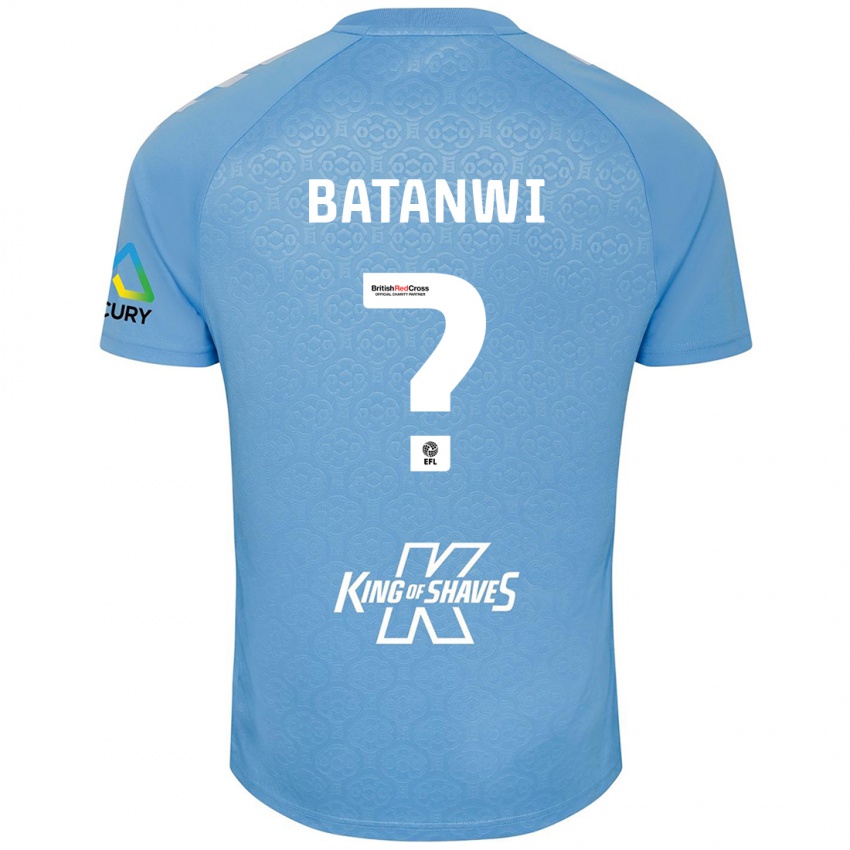 Kinder Tristen Batanwi #0 Blau Weiß Heimtrikot Trikot 2024/25 T-Shirt Österreich