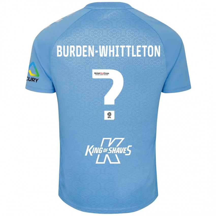 Kinder Charlie Burden-Whittleton #0 Blau Weiß Heimtrikot Trikot 2024/25 T-Shirt Österreich