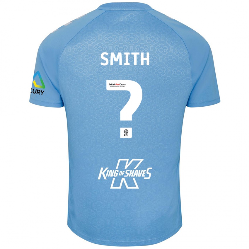 Kinder Jayden Smith #0 Blau Weiß Heimtrikot Trikot 2024/25 T-Shirt Österreich