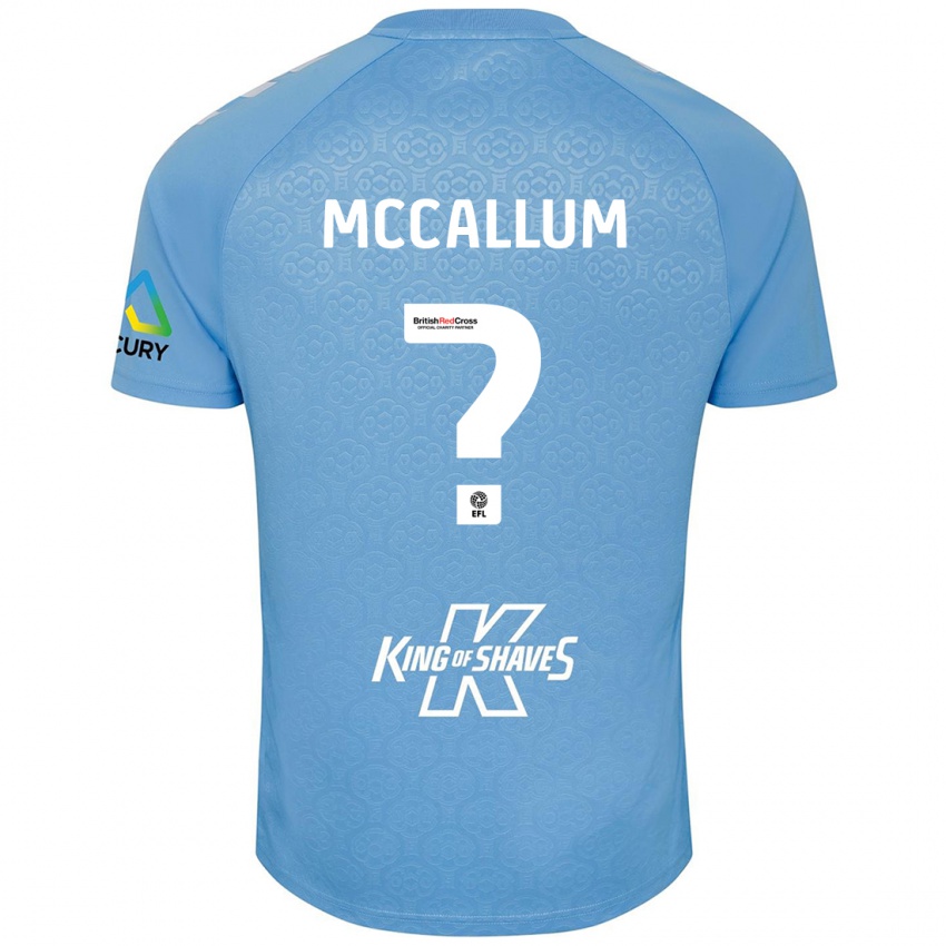 Kinder Joseph Mccallum #0 Blau Weiß Heimtrikot Trikot 2024/25 T-Shirt Österreich