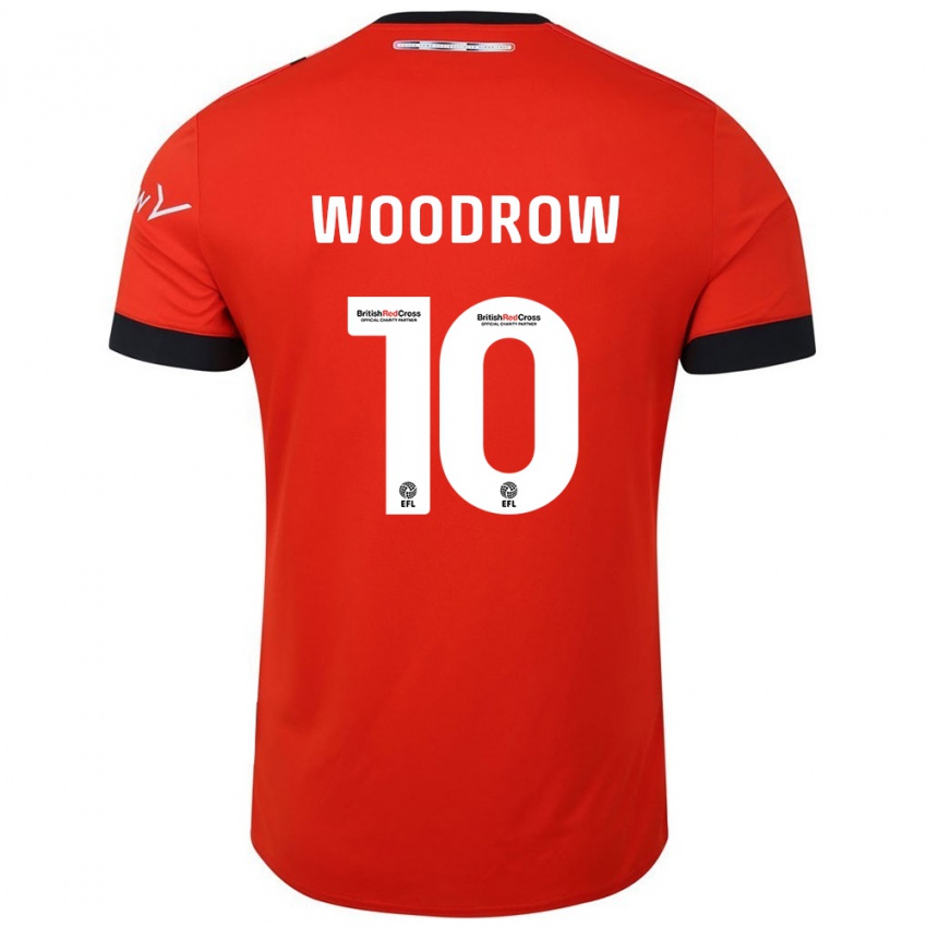 Kinder Cauley Woodrow #10 Orange Schwarz Heimtrikot Trikot 2024/25 T-Shirt Österreich