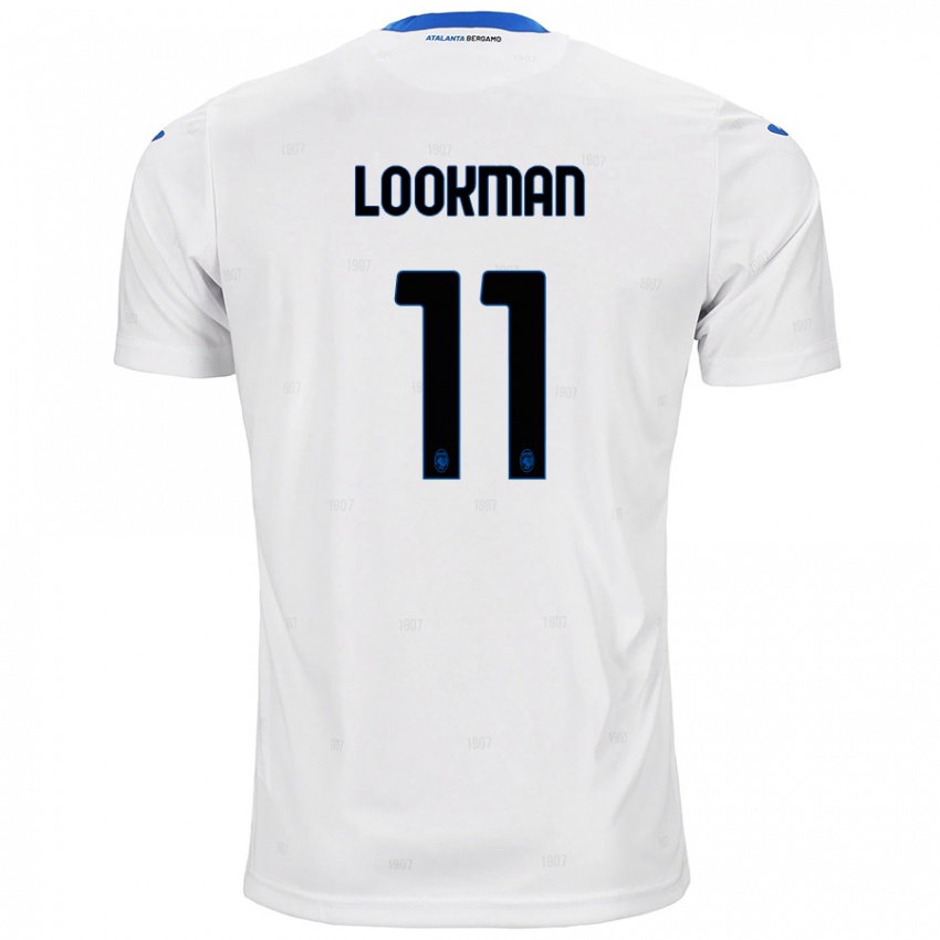 Kinder Ademola Lookman #11 Weiß Auswärtstrikot Trikot 2024/25 T-Shirt Österreich