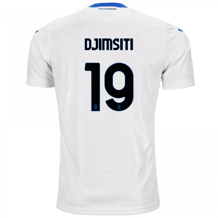 Kinder Berat Djimsiti #19 Weiß Auswärtstrikot Trikot 2024/25 T-Shirt Österreich