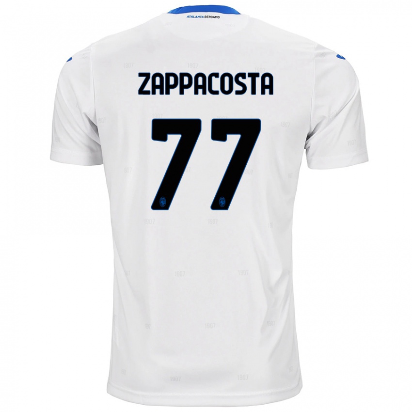 Kinder Davide Zappacosta #77 Weiß Auswärtstrikot Trikot 2024/25 T-Shirt Österreich