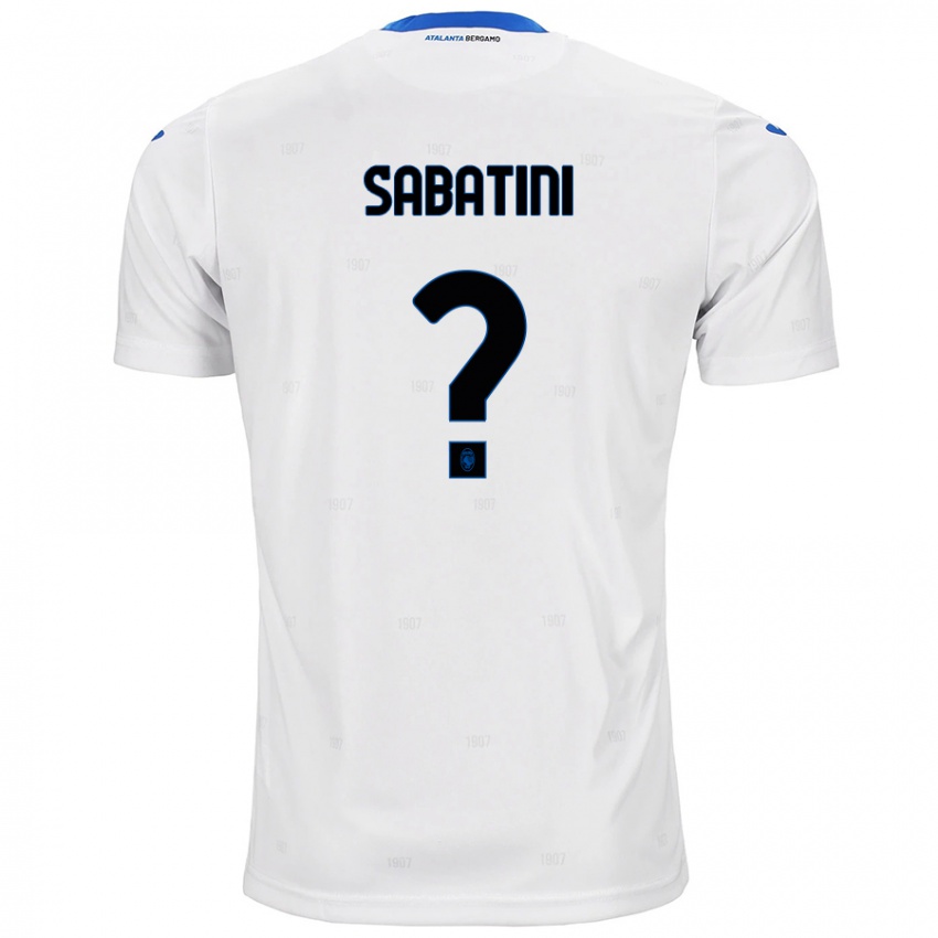 Kinder Carlo Sabatini #0 Weiß Auswärtstrikot Trikot 2024/25 T-Shirt Österreich