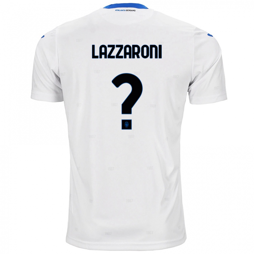 Kinder Andrea Lazzaroni #0 Weiß Auswärtstrikot Trikot 2024/25 T-Shirt Österreich