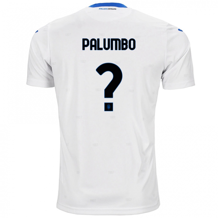 Kinder Stefano Palumbo #0 Weiß Auswärtstrikot Trikot 2024/25 T-Shirt Österreich