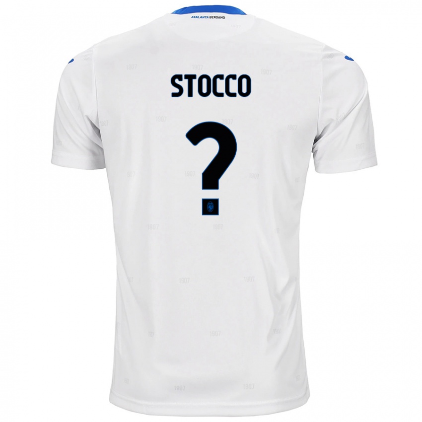 Kinder Pietro Stocco #0 Weiß Auswärtstrikot Trikot 2024/25 T-Shirt Österreich