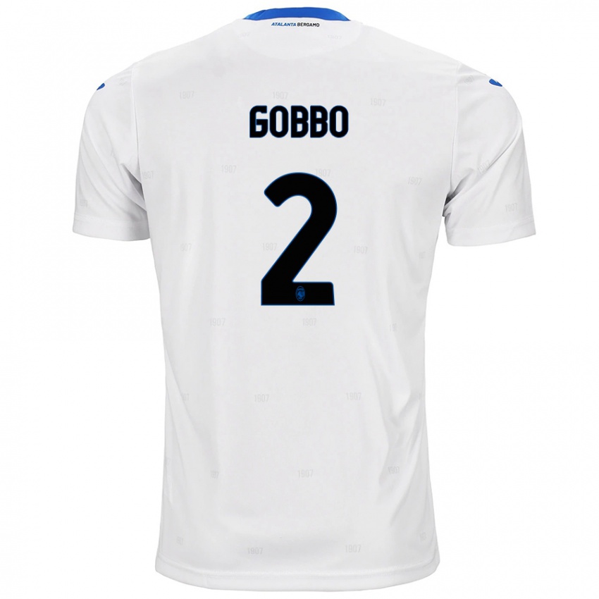 Kinder Luca Gobbo #2 Weiß Auswärtstrikot Trikot 2024/25 T-Shirt Österreich