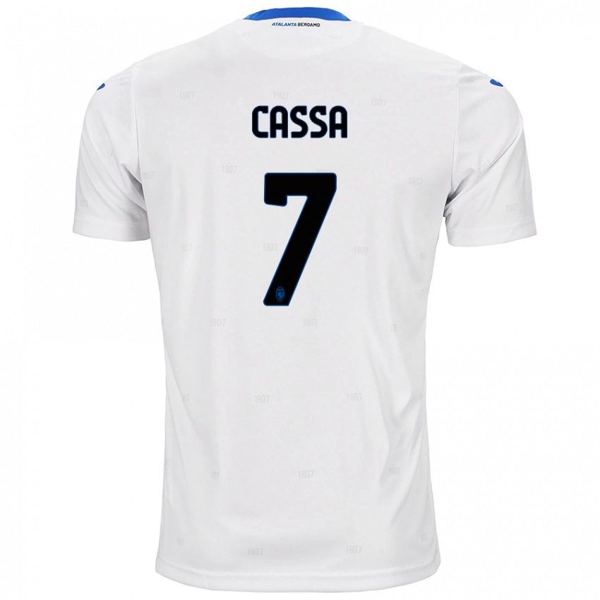 Kinder Federico Cassa #7 Weiß Auswärtstrikot Trikot 2024/25 T-Shirt Österreich