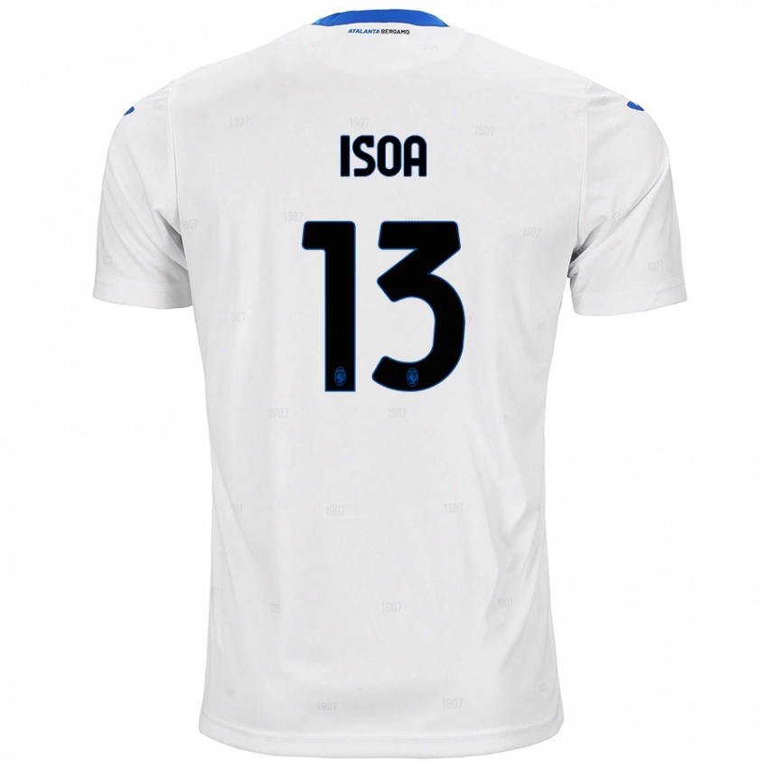 Kinder Isaac Isoa #13 Weiß Auswärtstrikot Trikot 2024/25 T-Shirt Österreich