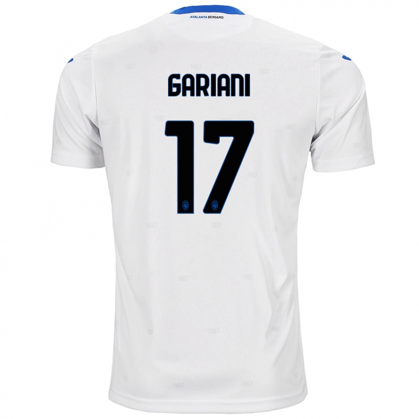 Kinder Niccolò Gariani #17 Weiß Auswärtstrikot Trikot 2024/25 T-Shirt Österreich