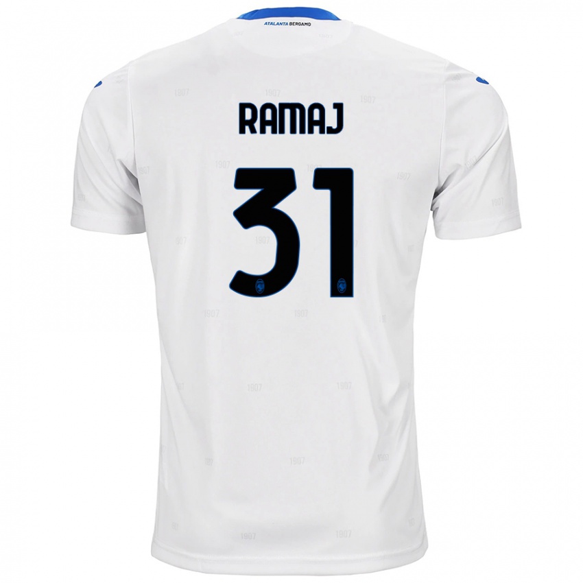 Kinder Gabriel Ramaj #31 Weiß Auswärtstrikot Trikot 2024/25 T-Shirt Österreich