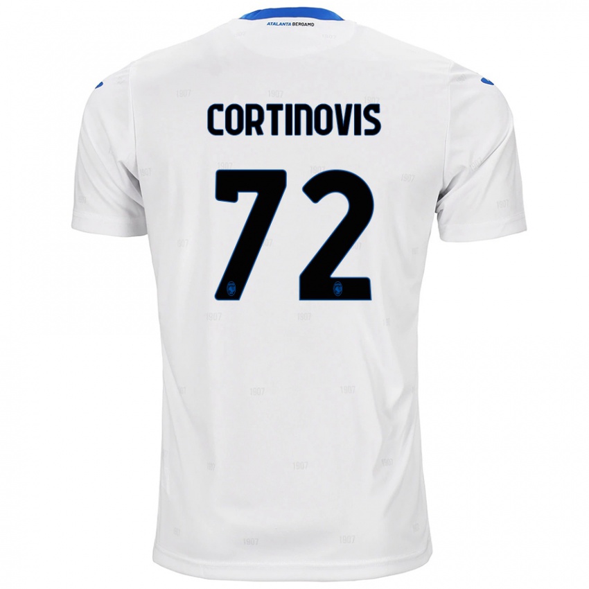 Kinder Alessandro Cortinovis #72 Weiß Auswärtstrikot Trikot 2024/25 T-Shirt Österreich