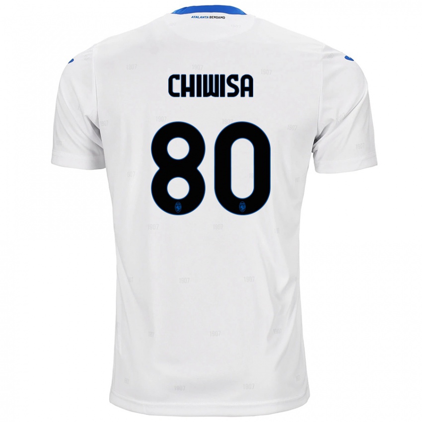 Kinder Mannah Chiwisa #80 Weiß Auswärtstrikot Trikot 2024/25 T-Shirt Österreich