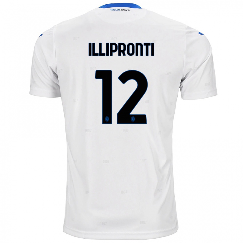 Kinder Filippo Illipronti #12 Weiß Auswärtstrikot Trikot 2024/25 T-Shirt Österreich