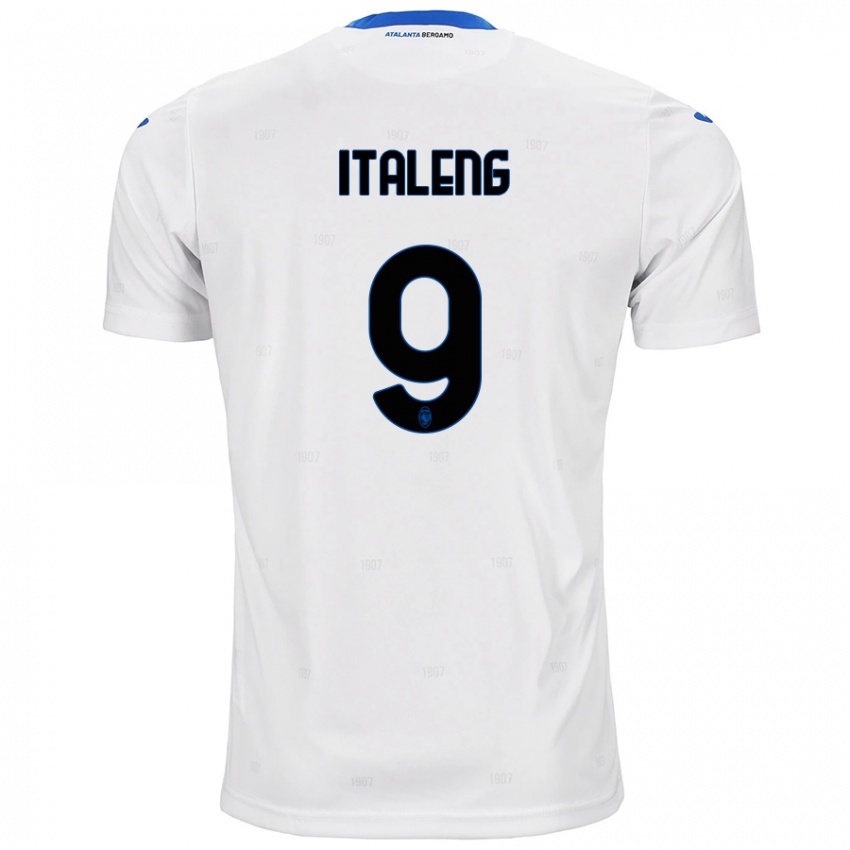 Kinder Jonathan Italeng #9 Weiß Auswärtstrikot Trikot 2024/25 T-Shirt Österreich