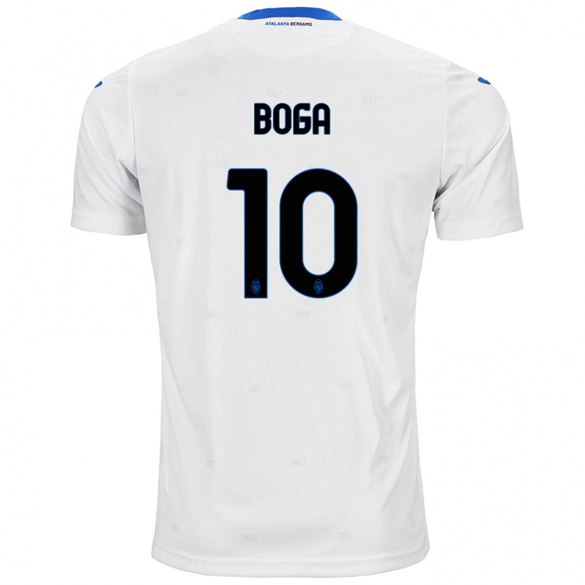 Kinder Jeremie Boga #10 Weiß Auswärtstrikot Trikot 2024/25 T-Shirt Österreich