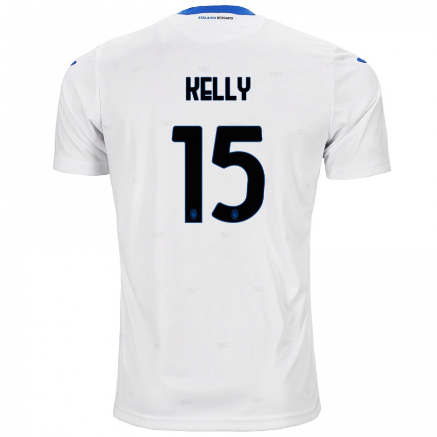 Kinder Maegan Kelly #15 Weiß Auswärtstrikot Trikot 2024/25 T-Shirt Österreich