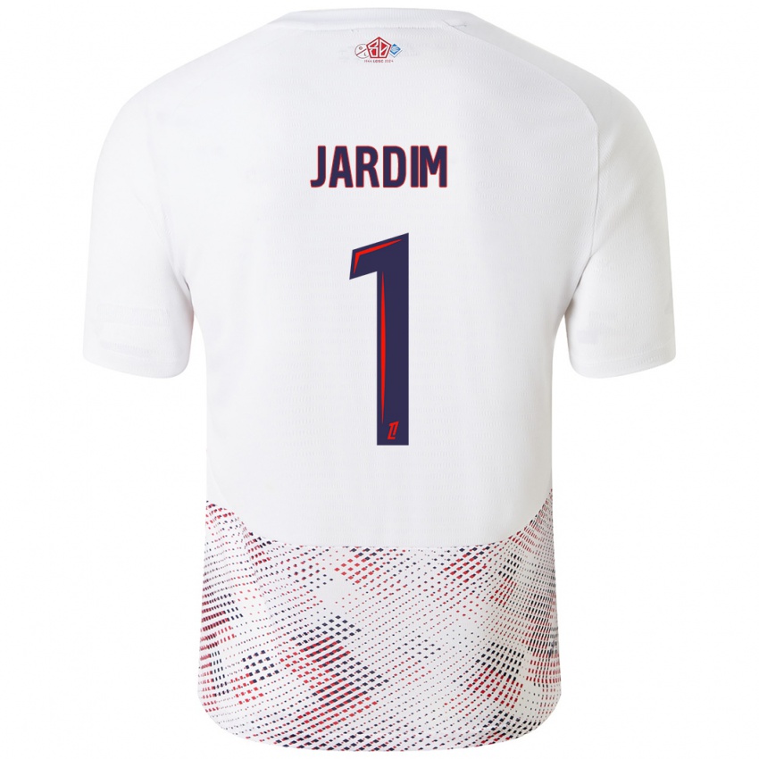 Kinder Leo Jardim #1 Weiß Königsblau Auswärtstrikot Trikot 2024/25 T-Shirt Österreich