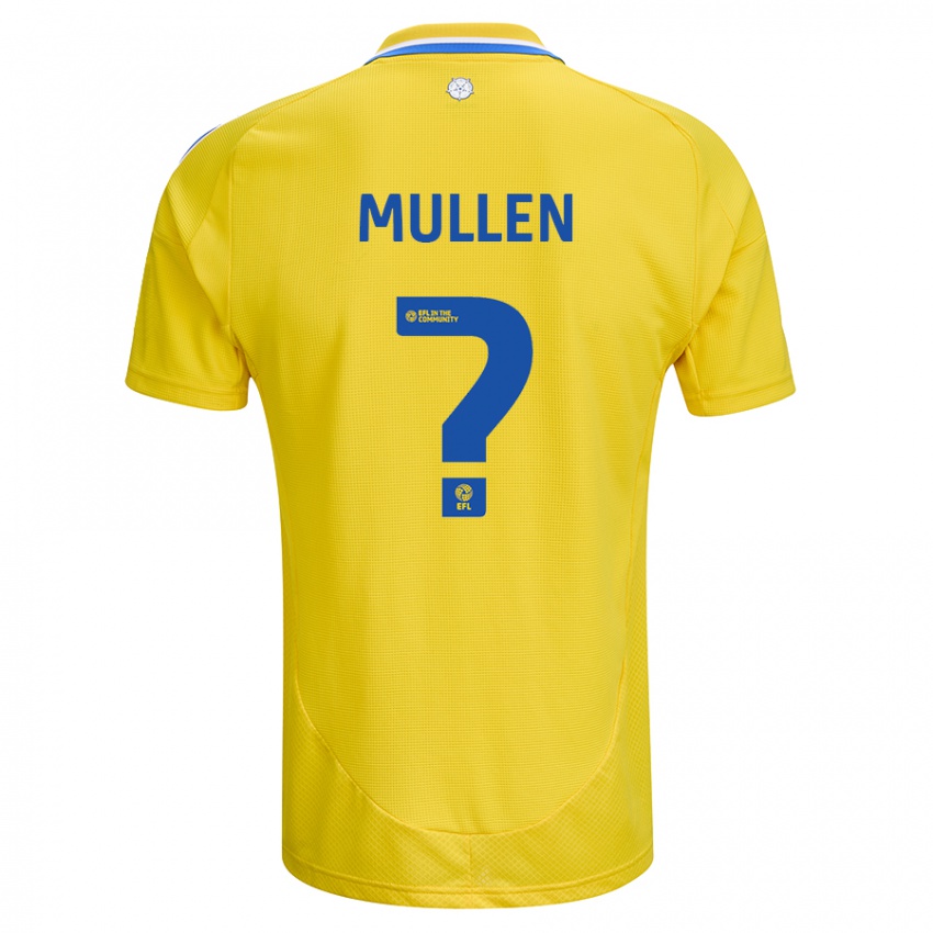 Kinder Jeremiah Chilokoa-Mullen #0 Gelb Blau Auswärtstrikot Trikot 2024/25 T-Shirt Österreich