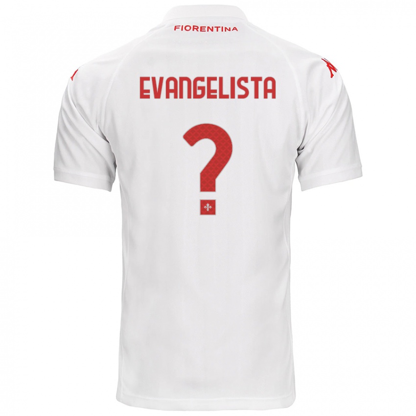 Kinder Carlo Evangelista #0 Weiß Auswärtstrikot Trikot 2024/25 T-Shirt Österreich