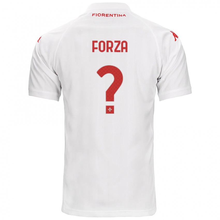 Kinder Francesco Forza #0 Weiß Auswärtstrikot Trikot 2024/25 T-Shirt Österreich