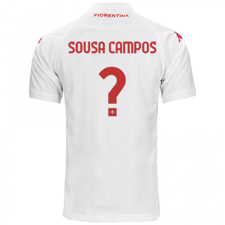 Kinder Matteo Sousa Campos #0 Weiß Auswärtstrikot Trikot 2024/25 T-Shirt Österreich