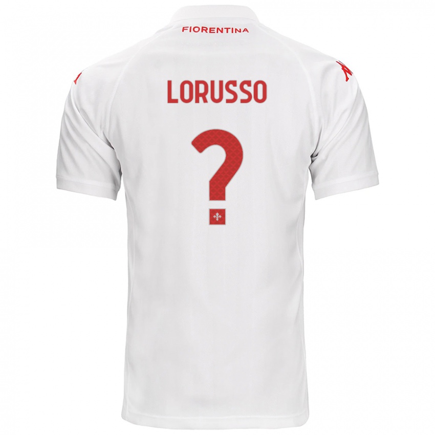 Kinder Angelo Lorusso #0 Weiß Auswärtstrikot Trikot 2024/25 T-Shirt Österreich