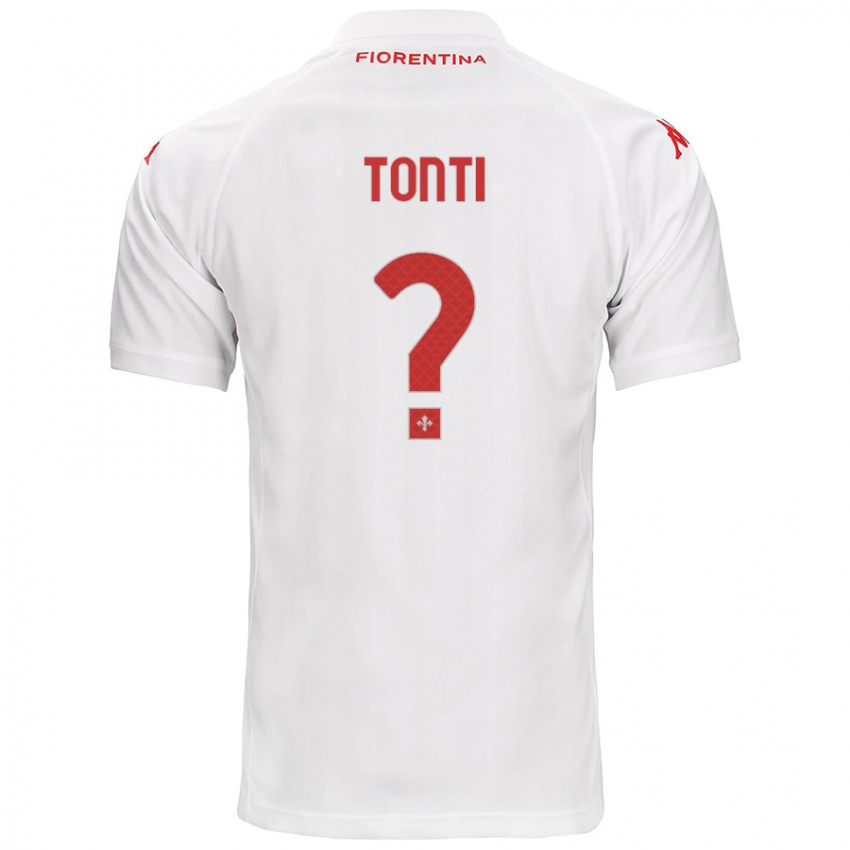 Kinder Federico Tonti #0 Weiß Auswärtstrikot Trikot 2024/25 T-Shirt Österreich