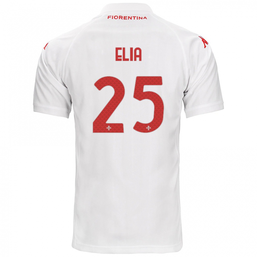 Kinder Mirko Elia #25 Weiß Auswärtstrikot Trikot 2024/25 T-Shirt Österreich