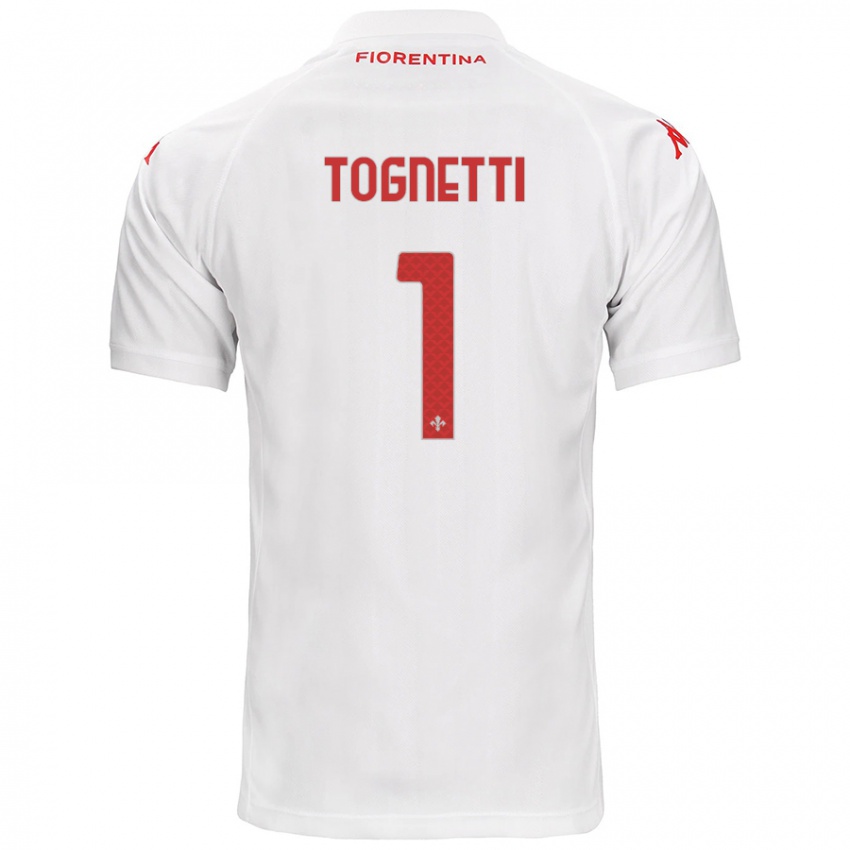 Kinder Laerte Tognetti #1 Weiß Auswärtstrikot Trikot 2024/25 T-Shirt Österreich