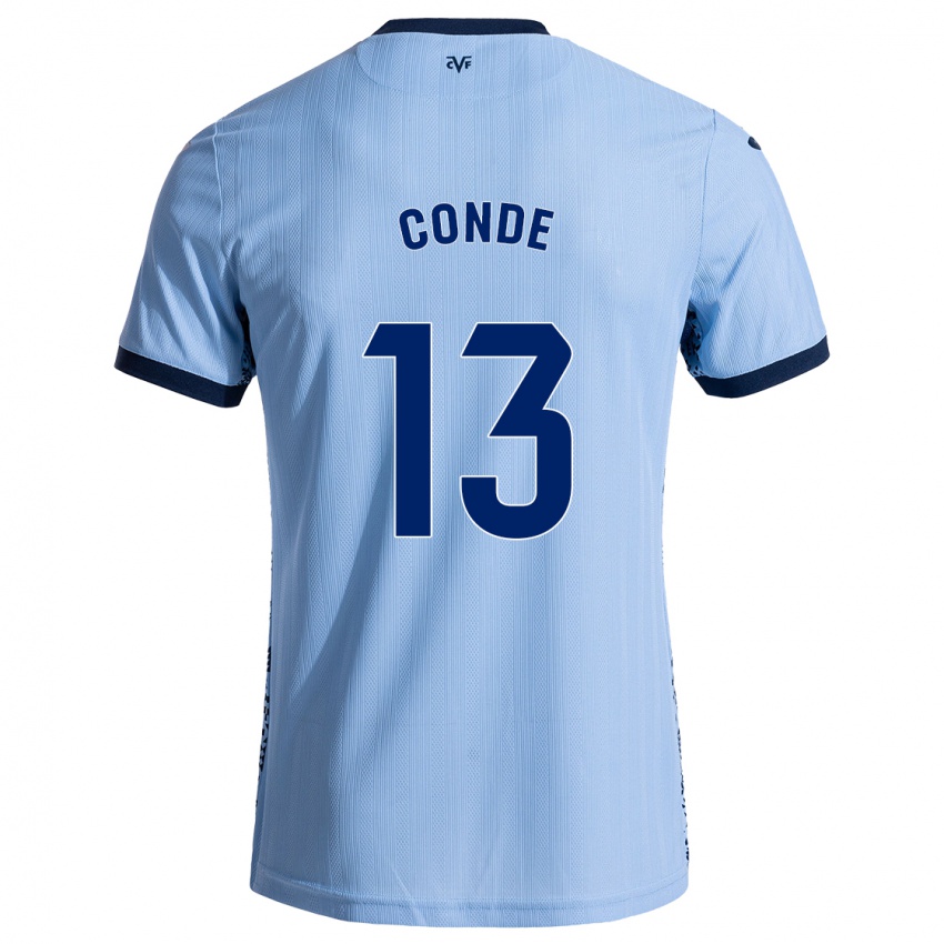 Kinder Diego Conde #13 Himmelblau Auswärtstrikot Trikot 2024/25 T-Shirt Österreich