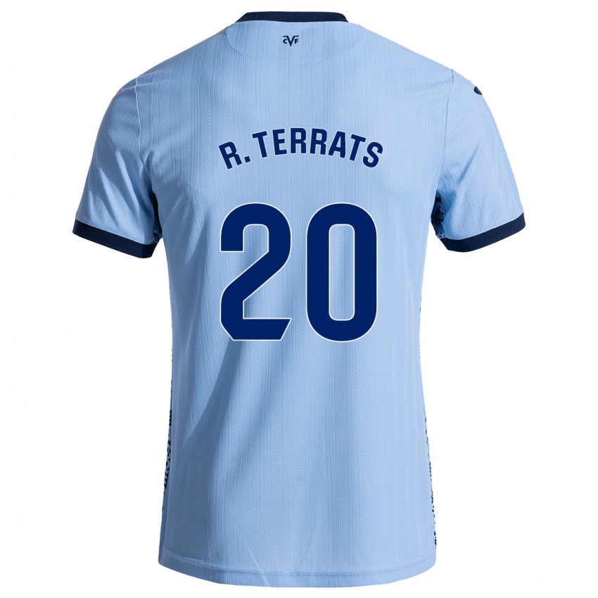 Kinder Ramón Terrats #20 Himmelblau Auswärtstrikot Trikot 2024/25 T-Shirt Österreich