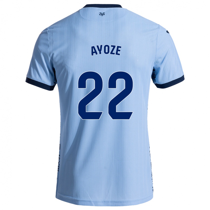 Kinder Ayoze Pérez #22 Himmelblau Auswärtstrikot Trikot 2024/25 T-Shirt Österreich