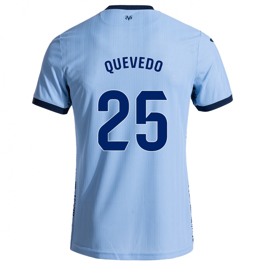 Kinder Alex Quevedo #25 Himmelblau Auswärtstrikot Trikot 2024/25 T-Shirt Österreich