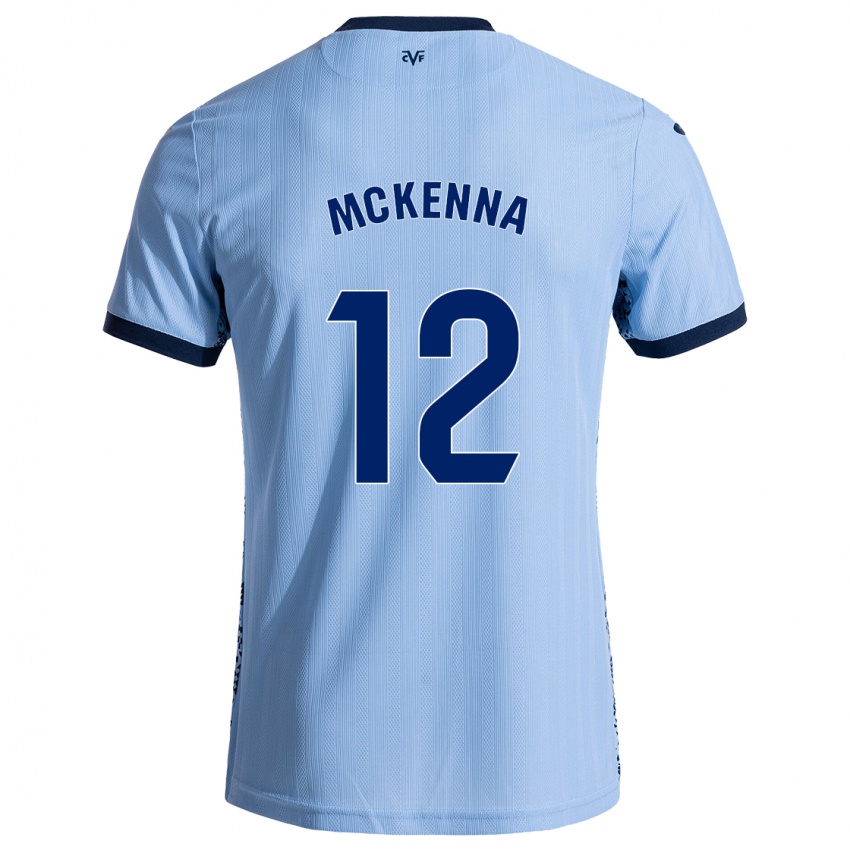 Kinder Kayla Mckenna #12 Himmelblau Auswärtstrikot Trikot 2024/25 T-Shirt Österreich