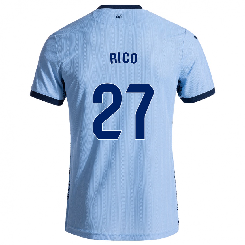 Kinder Vera Rico #27 Himmelblau Auswärtstrikot Trikot 2024/25 T-Shirt Österreich