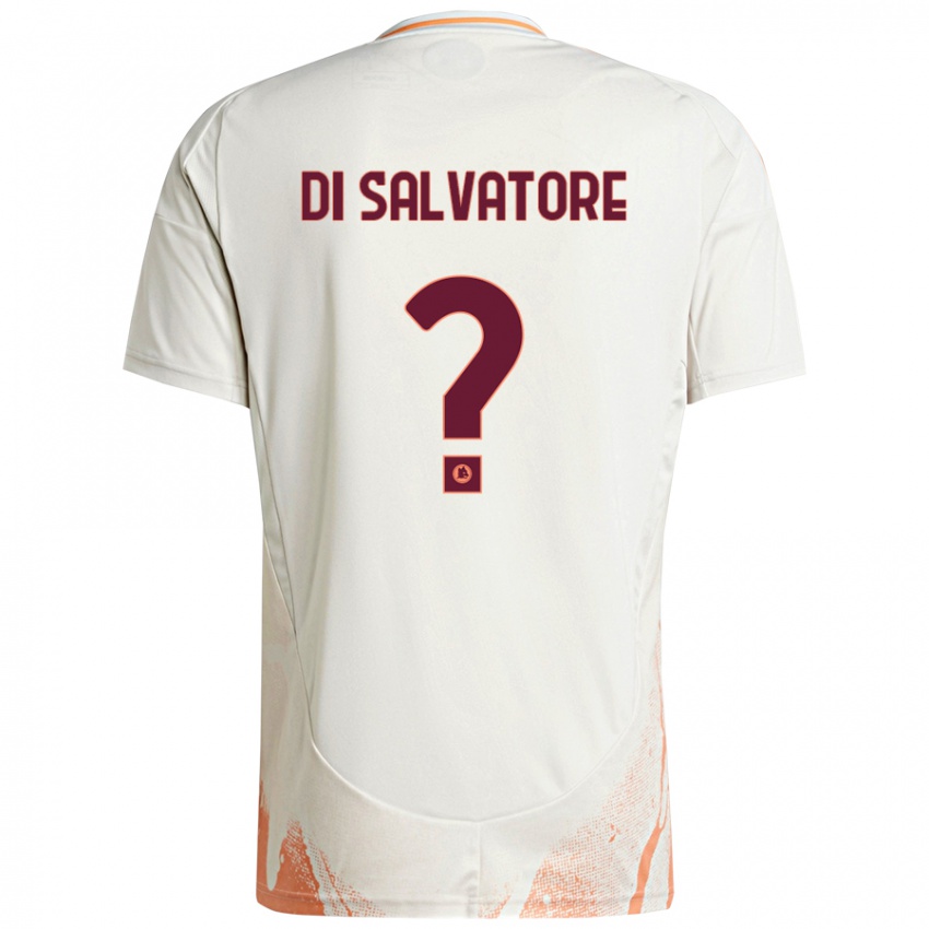 Kinder Diego Di Salvatore #0 Cremeweiß Orange Auswärtstrikot Trikot 2024/25 T-Shirt Österreich