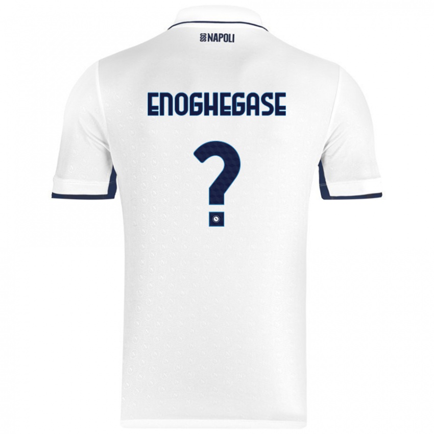 Kinder Favour Enoghegase #0 Weiß Königsblau Auswärtstrikot Trikot 2024/25 T-Shirt Österreich