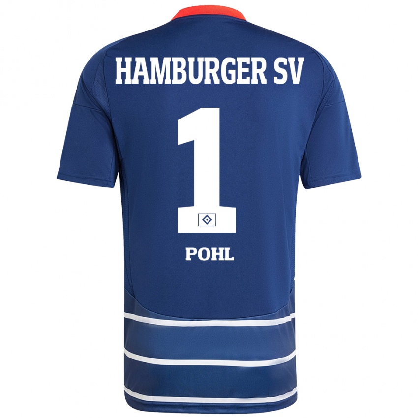 Kinder Christina Pohl #1 Dunkelblau Auswärtstrikot Trikot 2024/25 T-Shirt Österreich