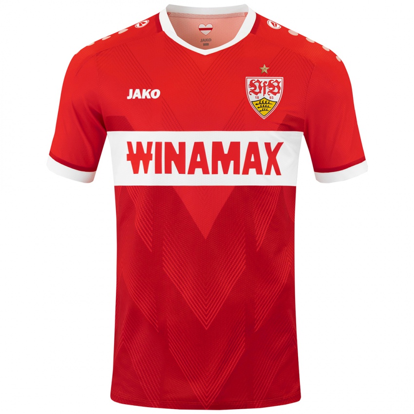 Kinder Dimitrios Mitakidis #0 Rot Weiß Auswärtstrikot Trikot 2024/25 T-Shirt Österreich